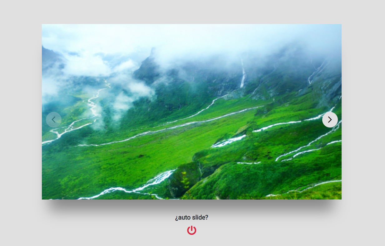 image silder build with html,css and javascript